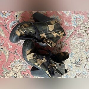 Call It Spring Camo Lace-Up Platform Booties – Chunky Sole, Streetwear Style